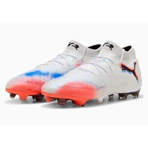 New Puma Men's Future 8 Ultiimate Soccer Cleats 18581-01 White Size 8